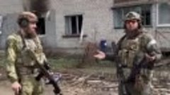 В городе Попасная Луганской Народной Республики чеченскими б...