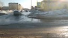 Перекрёсток улиц Ермака/Магистральная 12 апреля 2022 год