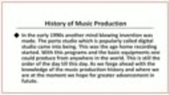 01 - 2. Little History Of Music Production