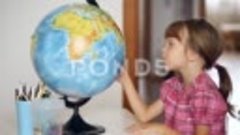 Little Girl Globe 2