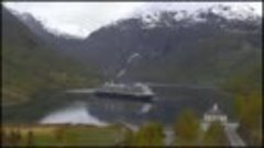 Круизный порт Гейрангер, Норвегия,  5 мая 2022 года