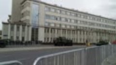 Проезд на репетицию Парада Победы в Москве