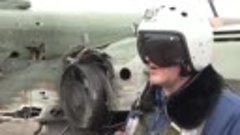Летчик штурмовика Су-25 сумел посадить самолет после попадан...