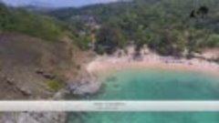 Пляж Януи, Пхукет, Таиланд - обзор с дрона