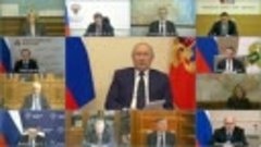 Президент Российской Федерации Владимир Владимирович Путин в...