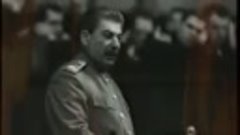 Выступление тов. Сталина 1945 год о победе в Великой Отечест...