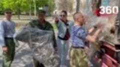 Фуры с гумпомощью из Подмосковья приехали в Донбасс480px