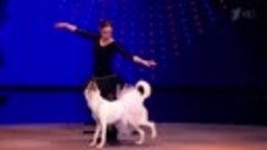 Собака танцует балет (Минута славы 2017)