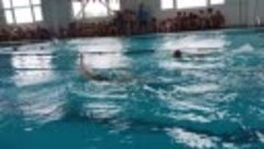 Заплыв на спине Настеньки в Песчанокопской  23.04.22 г