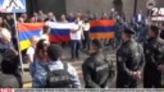 В столице Армении Ереване прошла антибандеровская акция прот...