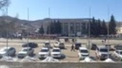 Закаменск 15.04.2022 г. Митинг против нацизма