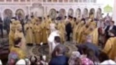 Патриарх Кирилл упал во время освящения храма в Новороссийск...