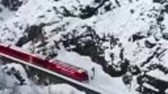 Поезда в Швейцарии как игрушечные 🚂