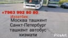 Москва ташкент автобус 