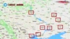 Спецоперация на Украине - Карта боевых действий на 15 авгу...
