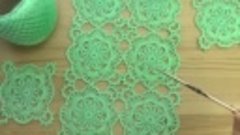 Ажурный КВАДРАТНЫЙ МОТИВ вязание крючком  Crochet square mot...