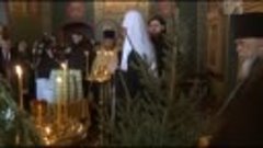 В праздник Рождества Христова Святейший Патриарх Кирилл посе...