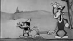 Mickey Mouse les années noir &amp; blanc. 39. The Plow Boy (Le g...