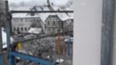 RECKENDORF Bayern DEUTSCHLAND  im Schnee am 17. April! 2017....