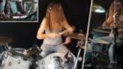 I Was Made For Lovin&#39; You (KISS)- drum cover by Sina