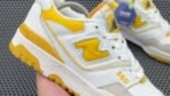 New Balance 550 Sea Salt Varsity Gold