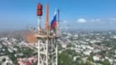 Над самой высокой точкой Херсона подняли российский флаг 🇷?...