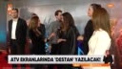 Ebru Șahin la premiera serialului Destan