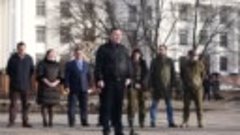 Митинг против блокады в Краматорске_ потасовка между активис...