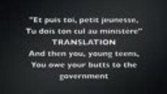 Dégénération by Mes Aïeux--Original lyrics and translation t...