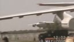 Полёт Ан-124 над аэродром Сеща