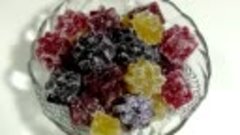 Натуральный мармелад из 2 продуктов с кусочками ягод и фрукт...