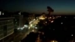 ⚡️Кадры ночного взрыва в Белгороде.