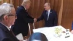 Trump and Putin&#39;s &#39;First&#39; Handshake