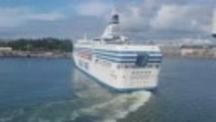 M/V&quot;SILJA SYMPHONY&quot; заходит в порт Хельсинки 24,07,2022г.