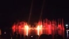 Шоу поющих фонтанов в Абрау-Дюрсо
