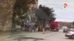 Момента взрыва дома в Волгограде.Смотреть видео онлайн.