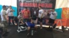 Турнир памяти Михаила Алгаш, победный жим 150 кг