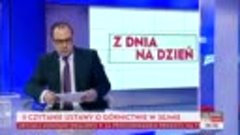 TVP Info - Z Dnia na Dzień - Jarosław Kulczycki (14.01.2015)