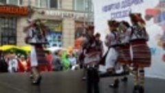 Гутсульский танец на день города Новосибирску 124 года
