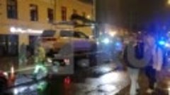 На Чистопрудном бульваре в Москве столкнулись два автомобиля