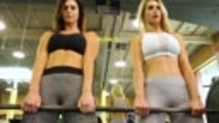 Короткая мотивашка с фитнес-моделями Hope Beel и Heather Mar...