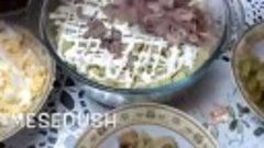 Фасолевый салат с мясом ( рецепт )