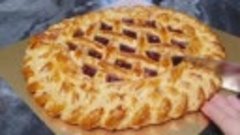 Пирог с вареньем ( рецепт )