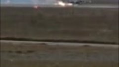 Аварийная посадка Су-25 с убранным шасси