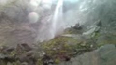 Суфруджинский водопад в Домбае