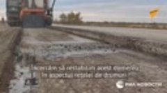 Drumarii ruși restaurează practic în regim non-stop drumuril...