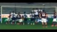 Pjanić Amazing Free Kick Parma 1 - 2 AS Roma seria A