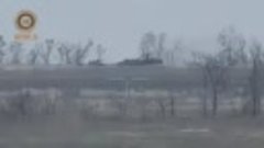 Бойцы спецназа «АХМАТ» уничтожили танк ВСУ на Соледарском на...