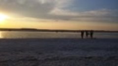 Соленое озеро Баскунчак, &quot;дальний&quot; пляж, вечер 25.08.2017