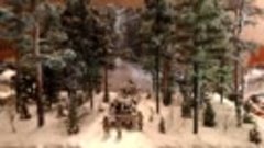 зимняя диорама 1-72  на тему ВОВ&#39;февраль 1944 года,танки на ...